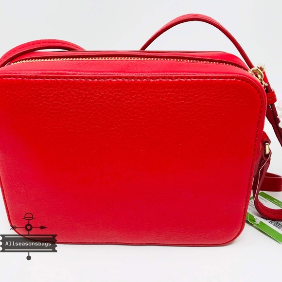 🔽 Kate spade hayes Street hobo arla crossbody red - Picture 5 of 5